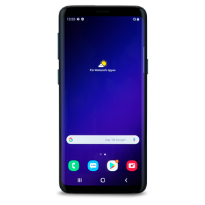 Samsung Galaxy S9 blau