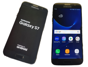 Samsung Galaxy S7 Smartphone (5,5 Zoll (13,9 cm) Touch-Display, 32GB interner Speicher, Android OS) schwarz